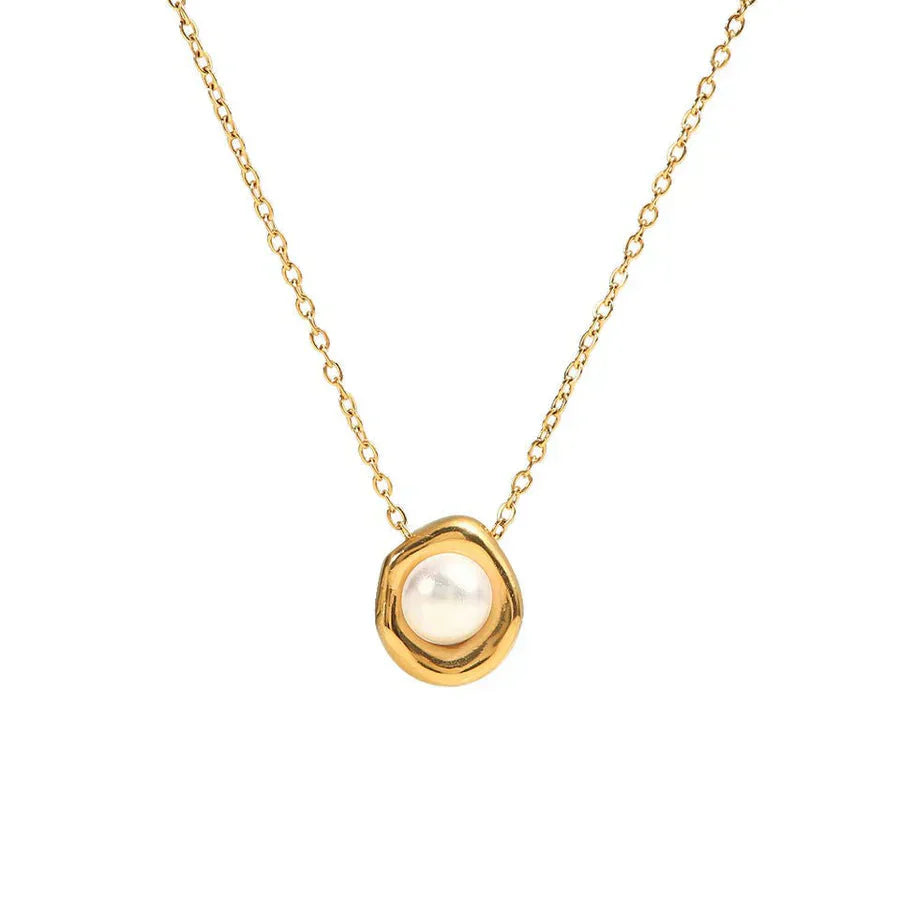 Golden Pearl Ocean Chain
