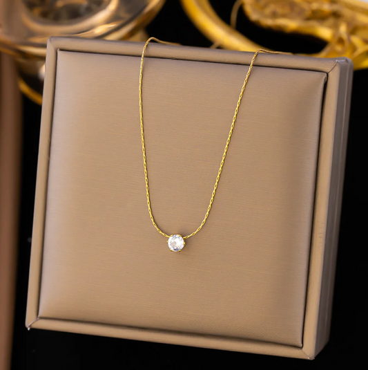 Radiance - Diamond Gold Necklace