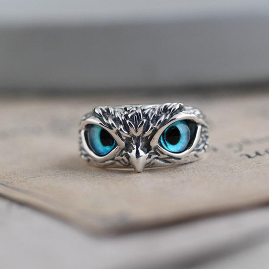 Opal & Silver Adjustable Ring