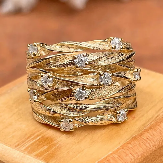 Timeless Elegance Gold Ring